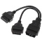 OBD-II / EOBD Splitter Cable - Y Cable 40cm