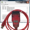 VauxCheck Software with OBDLink SX USB interface