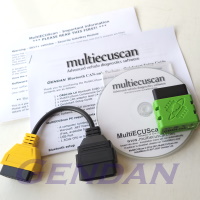 MultiECUScan Bluetooth Package (CAN cars only)