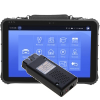 HEX-NET Pro with Semi-Rugged, Windows Tablet