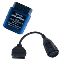 UniCarScan UCSI-2100 Interface with 10-pin adapter