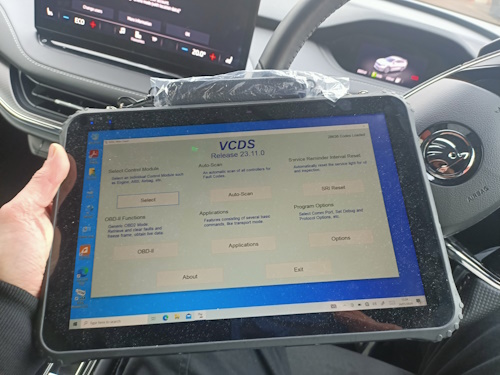 Foxwell Tablet with VCDS